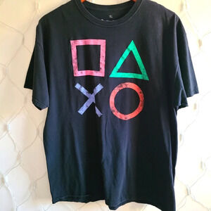 PlayStation T-Shirt (Mens) / Black / Size XL